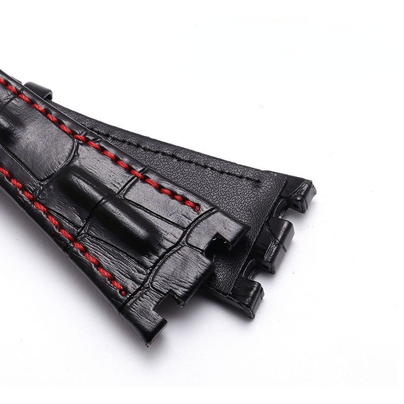 Dây Đeo Thay Thế Bằng Da Thật 28mm Cho AP 15703 26470SO Royal Oak