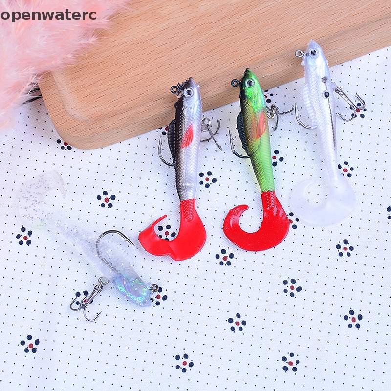 Mồi Câu Cá Giả Hình Con Sâu Bằng Silicone Mềm 9Cm 14G Vn