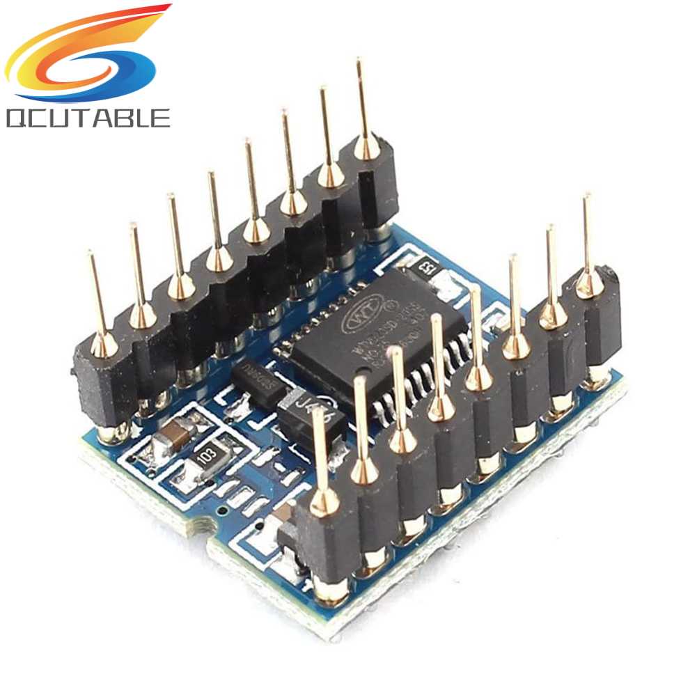 Mô Đun Âm Thanh Thẻ Nhớ SD MP3 WTV020-SD 32M-1GB