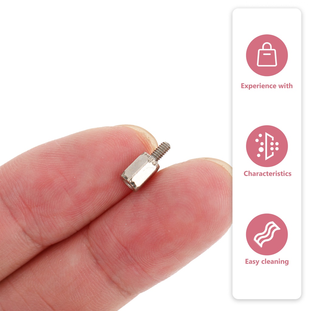 Set 20 Ốc Vít 0.8X0.4X0.4CM Gắn Bảng Mạch Chủ Laptop M.2