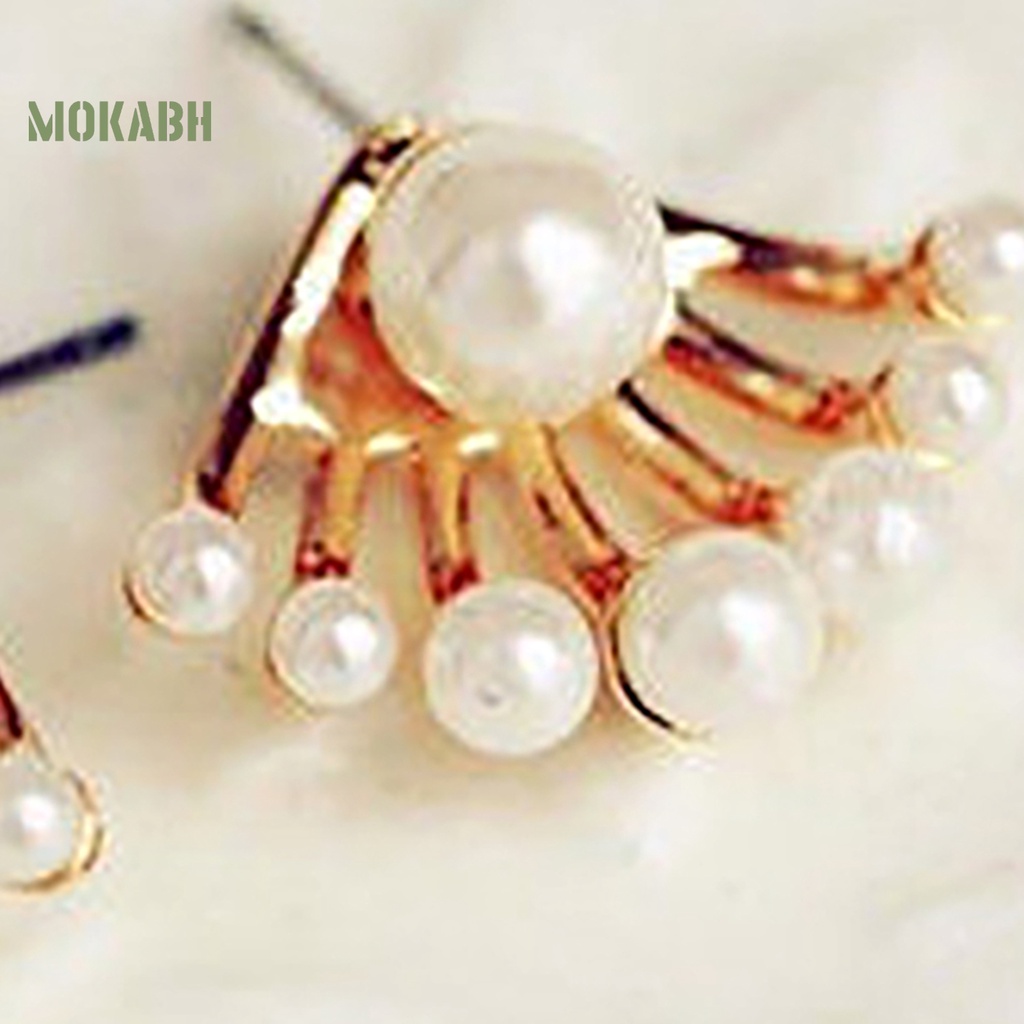 1 Đôi Khuyên Tai Hợp Kim Thoải Mái Thời Trang Cho Nữ