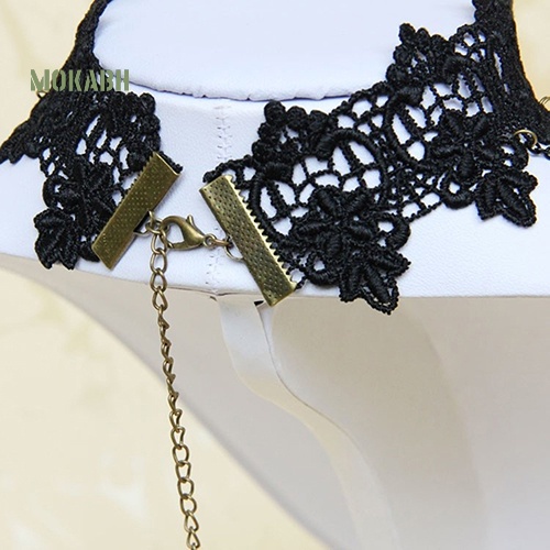 (Hot) Vòng Cổ Choker KiểU DáNg Gothic ThờI Trang