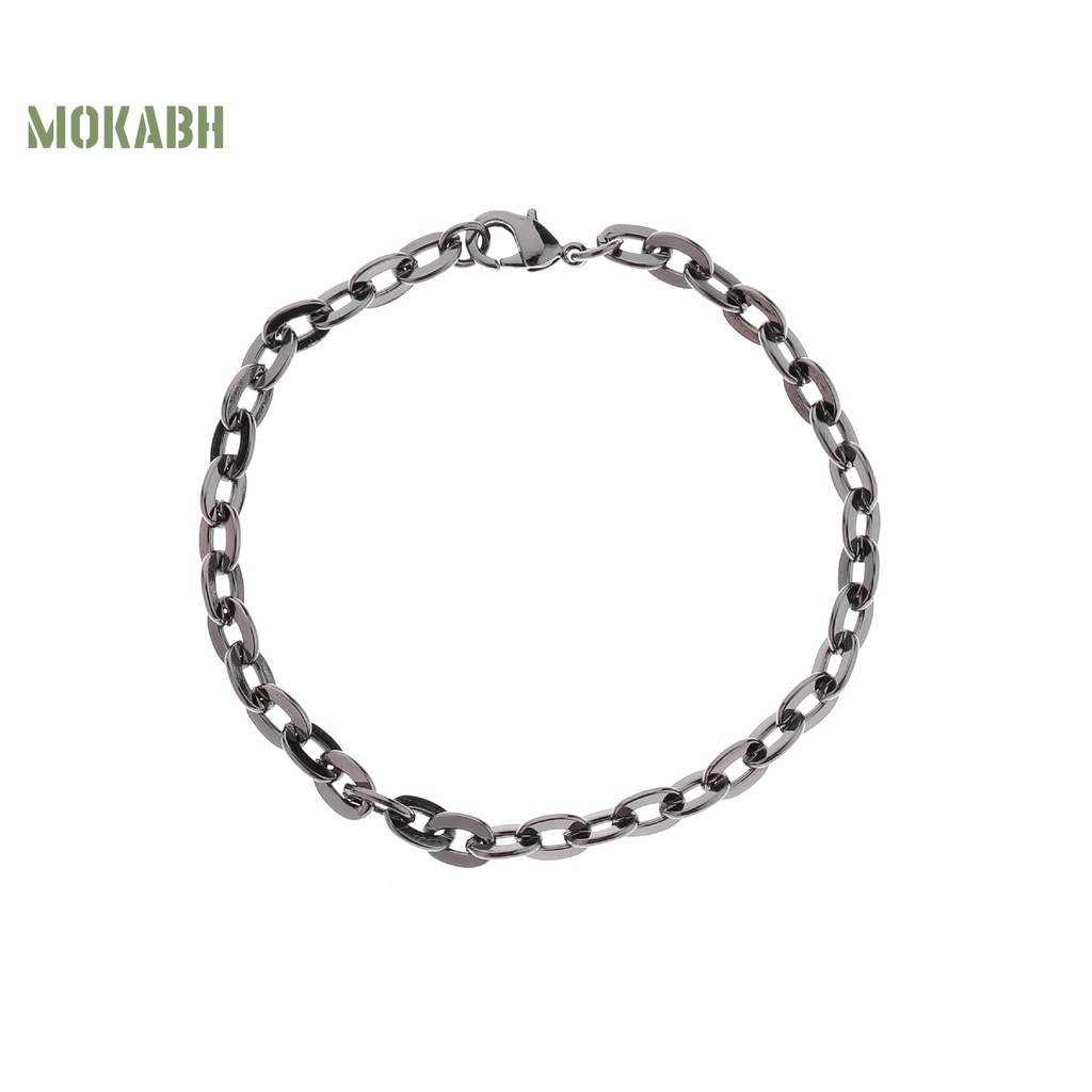 Vòng Tay Dây Xích Thiết Kế Đơn Giản Phong Cách Hip Hop Thời Trang Dự Tiệc Cho Nam Và Nữ