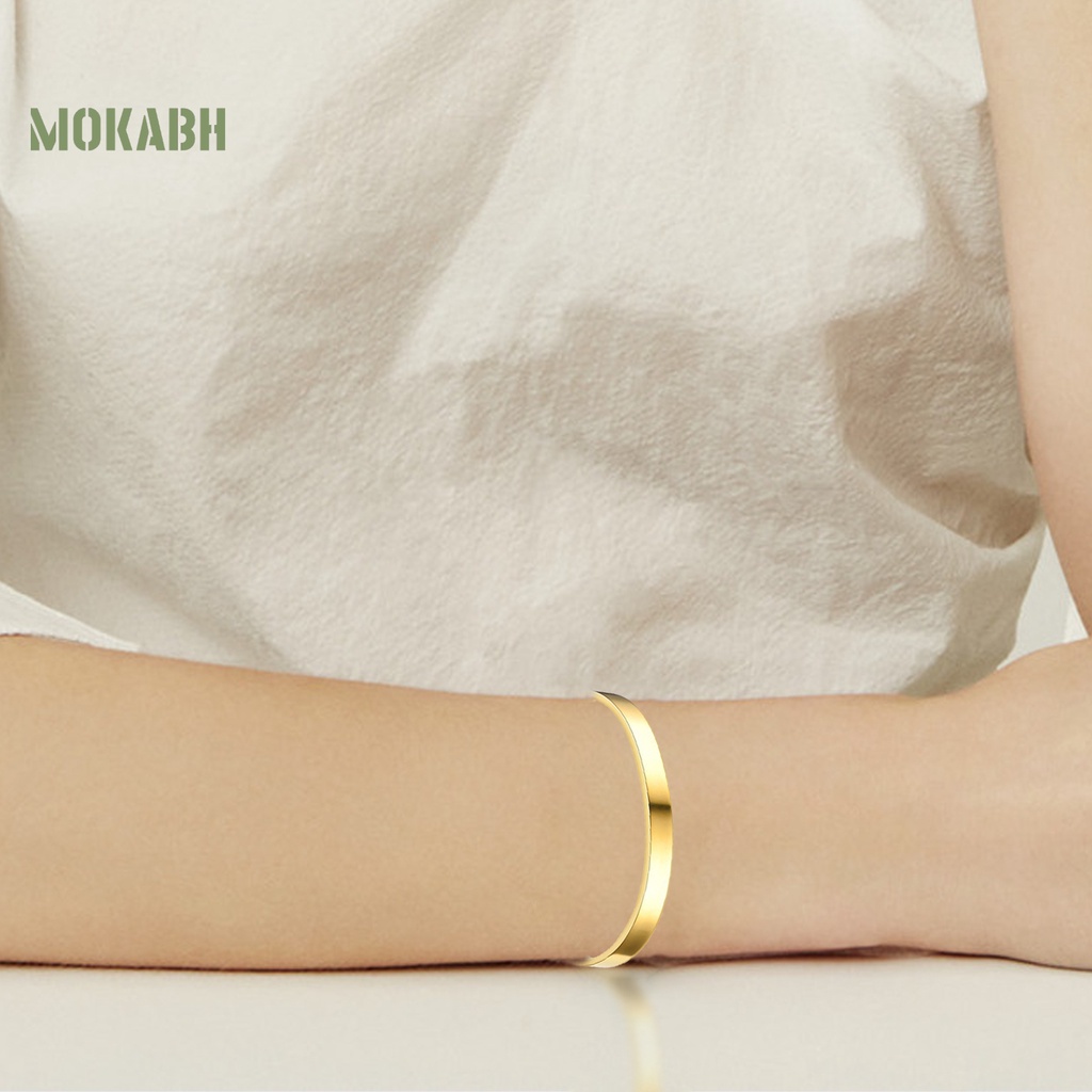 Vòng Đeo Tay Bằng Thép Không Gỉ Màu Sắc Thời Trang Dành Cho Nam Và Nữ