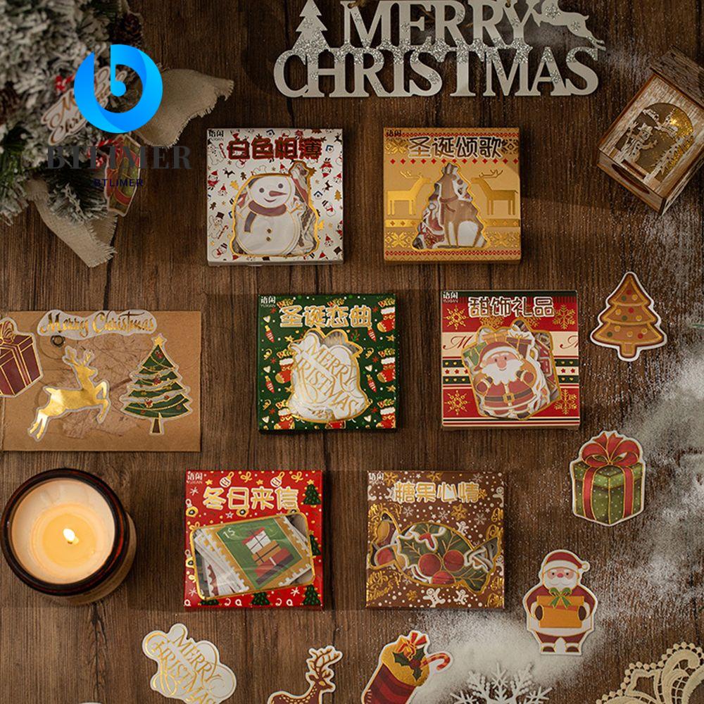 Nhãn Dán Trang Trí Giáng Sinh Tự Làm Độc Đáo