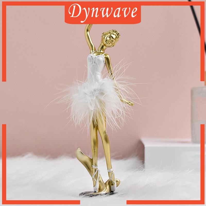 [Dynwave] Tượng Múa Ba Lê Để Bàn Điêu Khắc Nghệ Thuật Sáng Tạo