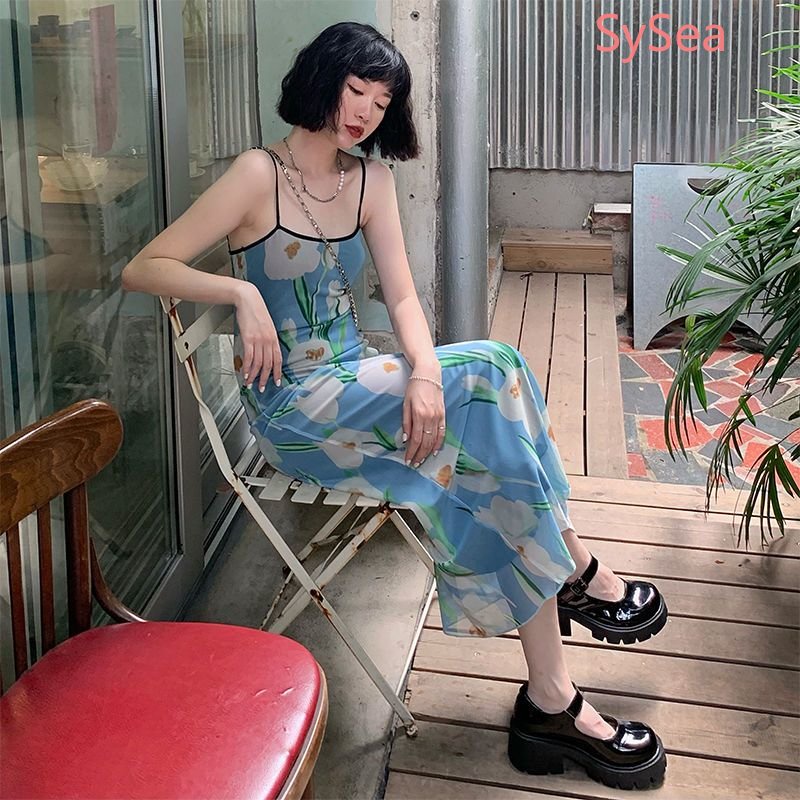 Đầm Hai Dây Dáng Ôm Thời Trang Mùa Hè Quyến Rũ Cho Nữ