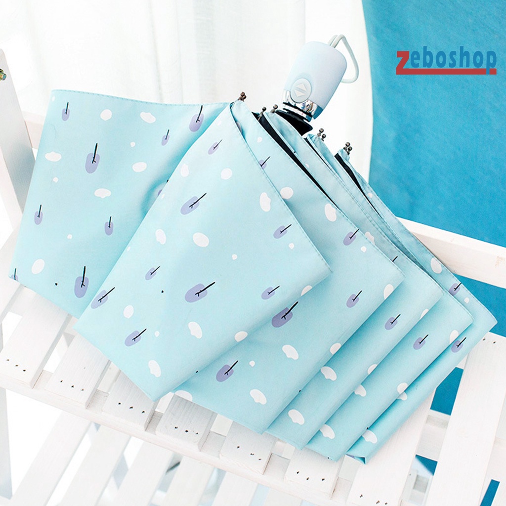 Dù Gấp Tự Động Chống Tia UV / Mưa / Gió Bằng Chất Liệu Vinyl