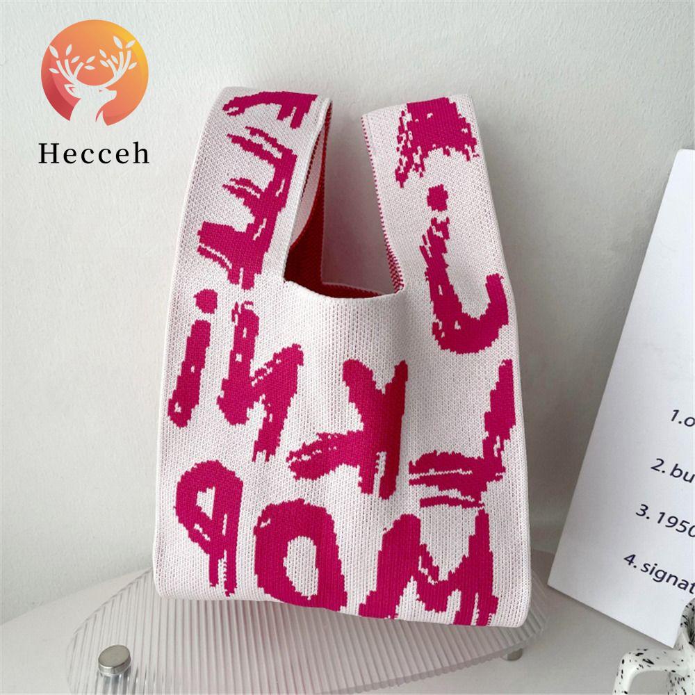 Túi Xách Đan Len Thủ Công Xinh Xắn Hợp Thời Trang Cho Bạn Gái