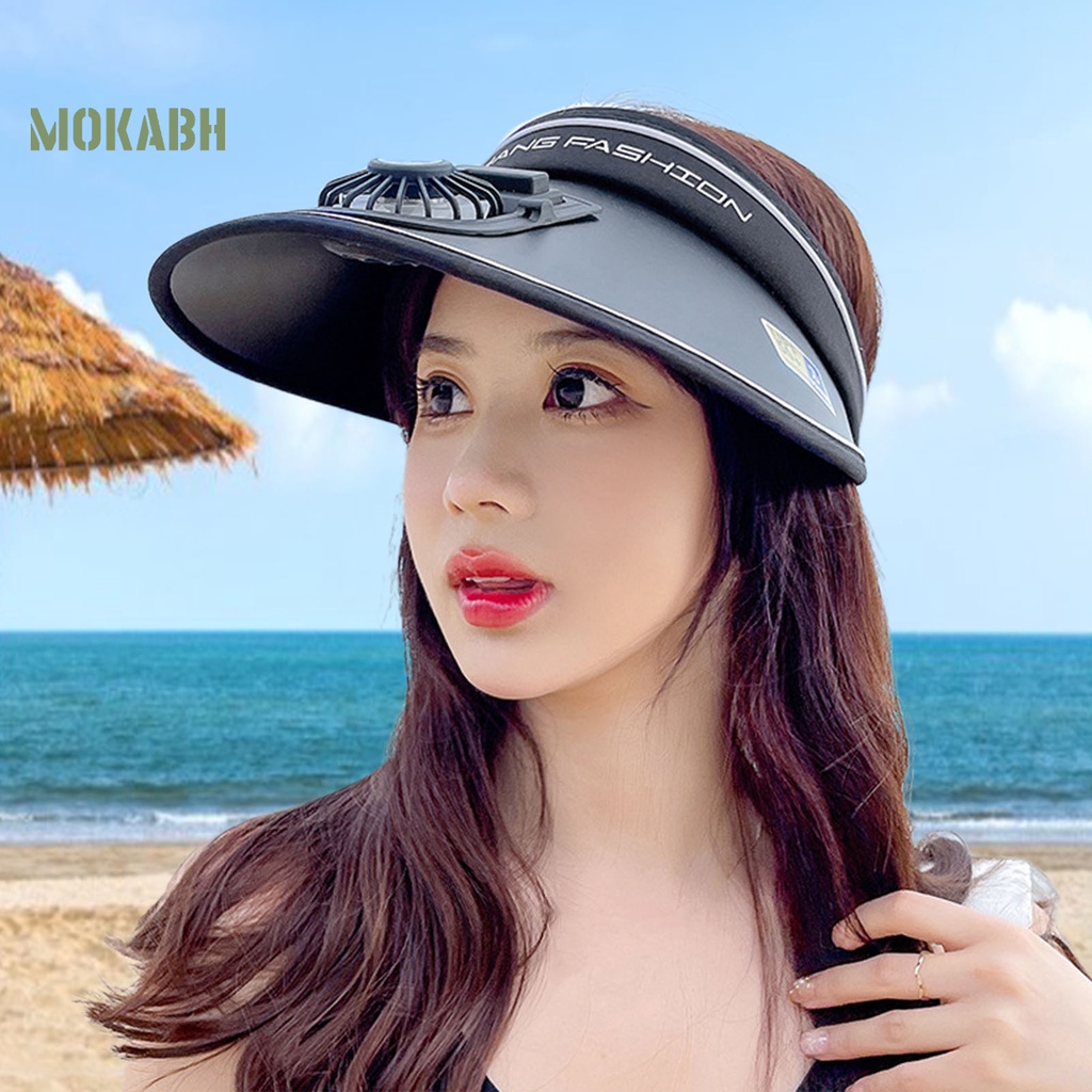 Mũ Lưỡi Trai Hở Chóp Chống Tia UV Tiết Kiệm Năng Lượng Thời Trang Cho Nữ