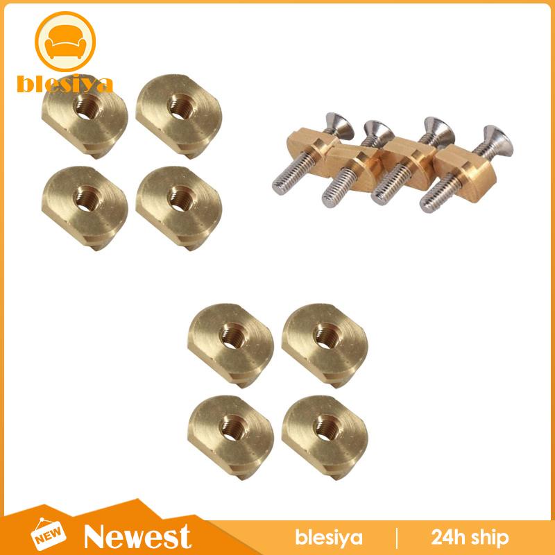 [Blesiya] Đai Ốc Chữ T Bằng Đồng Thau Cho Bảng Điều Khiển