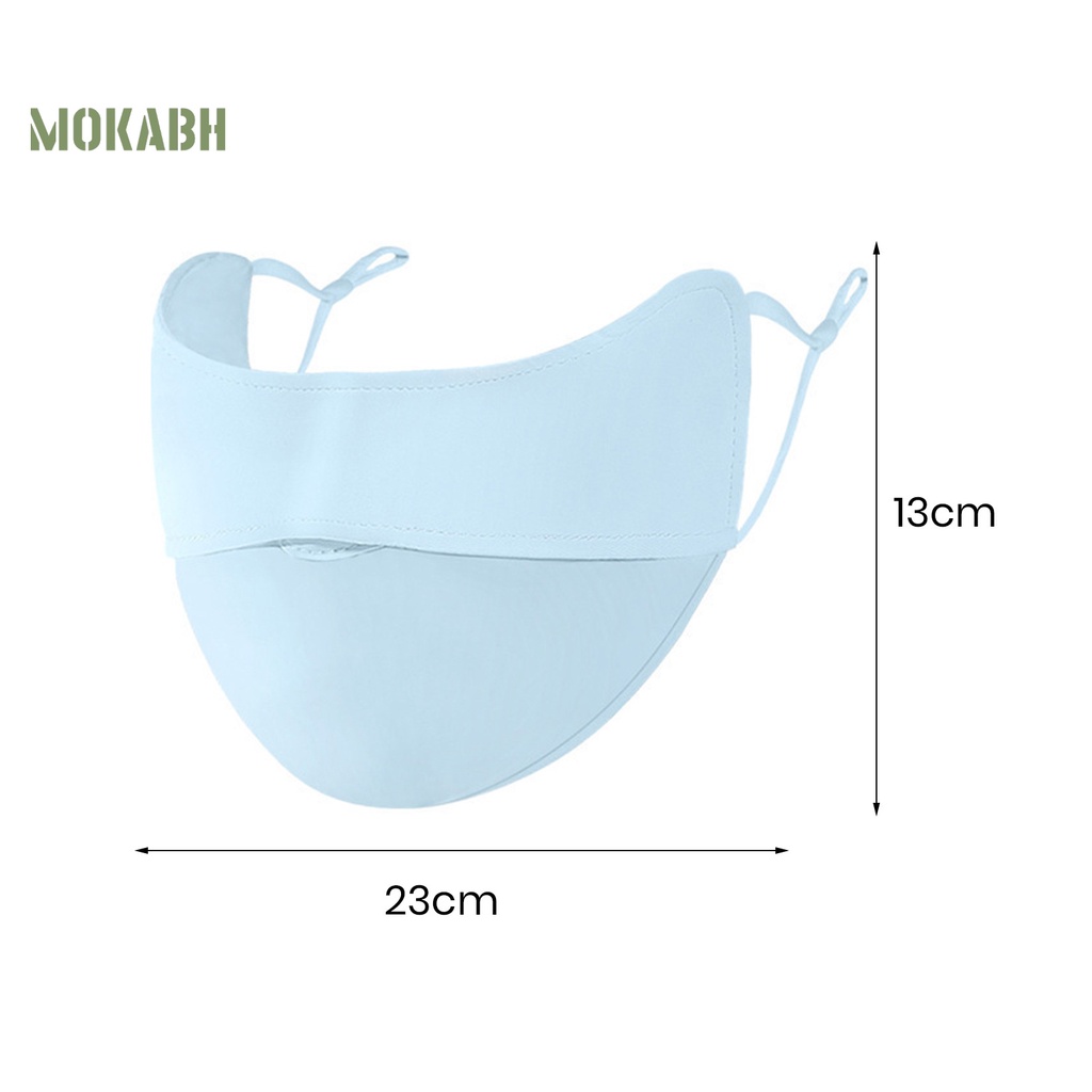 Vỏ Bọc Miệng Bằng Lụa Lạnh Chống Tia UV Chống Bụi Thoáng Khí