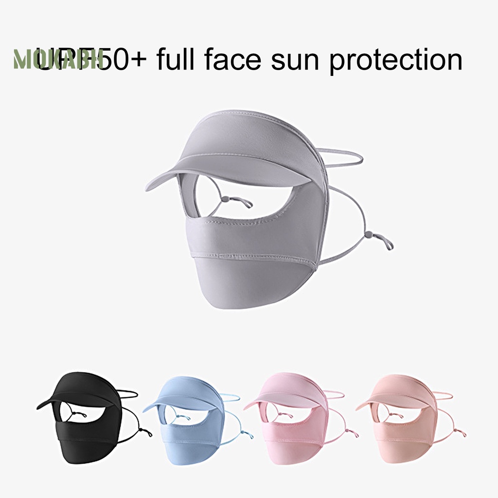 Khẩu Trang Chống Nắng Bảo Vệ Tai Xoay 360 Độ Bằng Lụa Lạnh