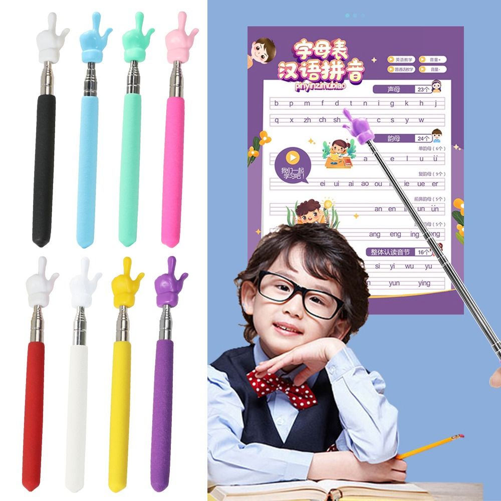 Thanh Trắng Chống Trượt Có Thể Thu Gọn Hỗ Trợ Dạy Học Cho Bé