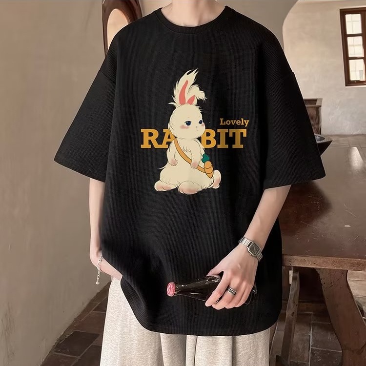 Áo Thun Nam Ngắn Tay Phong Cách Đường Phố Mùa Hè Mới