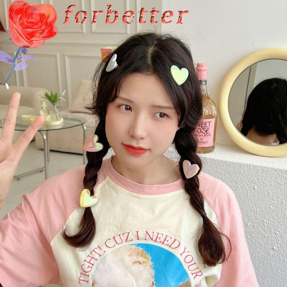 Kẹp Tóc Mỏ Vịt Màu Sắc Ngọt Ngào Phong Cách Hàn Quốc Cho Nữ