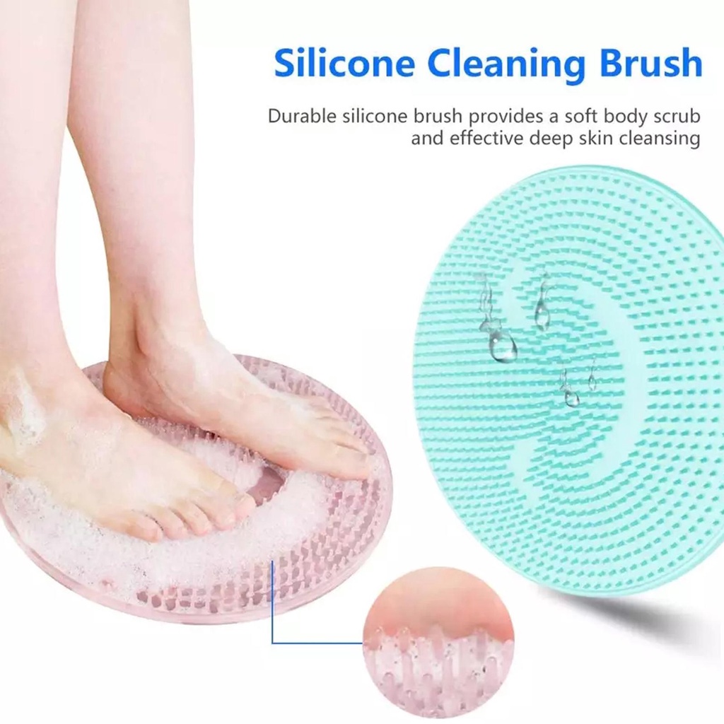Thảm Mát Xa Chân Khi Tắm Bằng Silicone Tiện Dụng O6J1