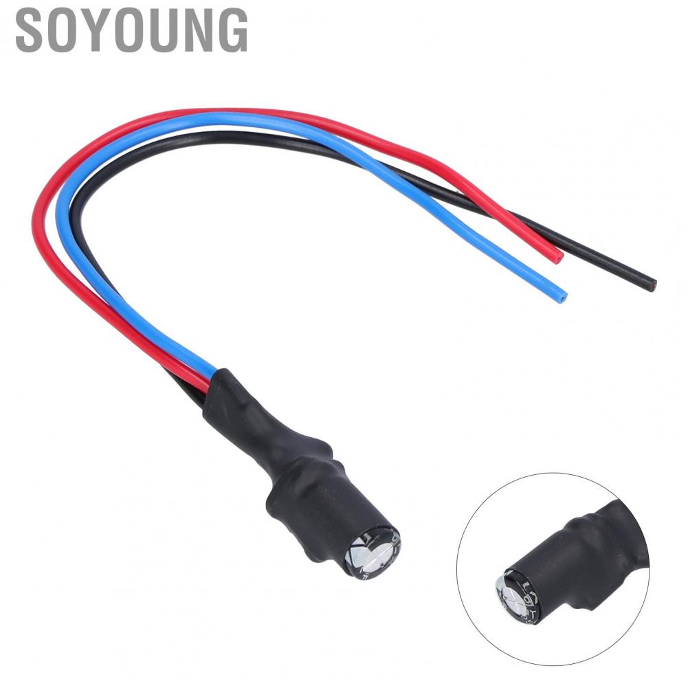Soyoung Reverse  Signal Filter 12V Relay Capacitor Rectifier Cable for Germany/American Car Series