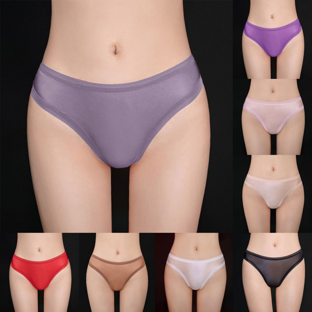 Quần Lót Lưới Lưng Thấp Thiết Kế Quyến Rũ Cho Phái Nữ