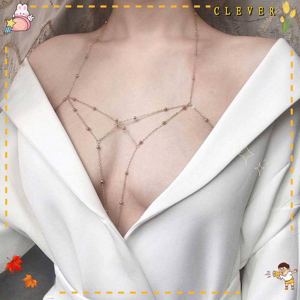 Dây Chuyền Toàn Thân Thiết Kế Dạng Xích Thời Trang Quyến Rũ Cho Nữ