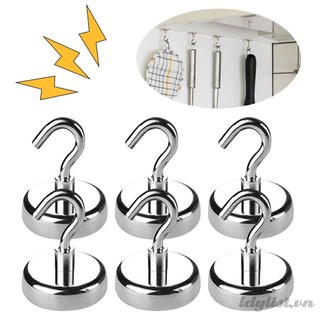 ღ móc từ tính mạnh mẽ công ty móc nhiệm vụ nặng nề không có nam châm đấm móc áo nhà bếp Thanh Lưu trữ chìa khóa cốc treo phụ kiện lưu trữ nhà
