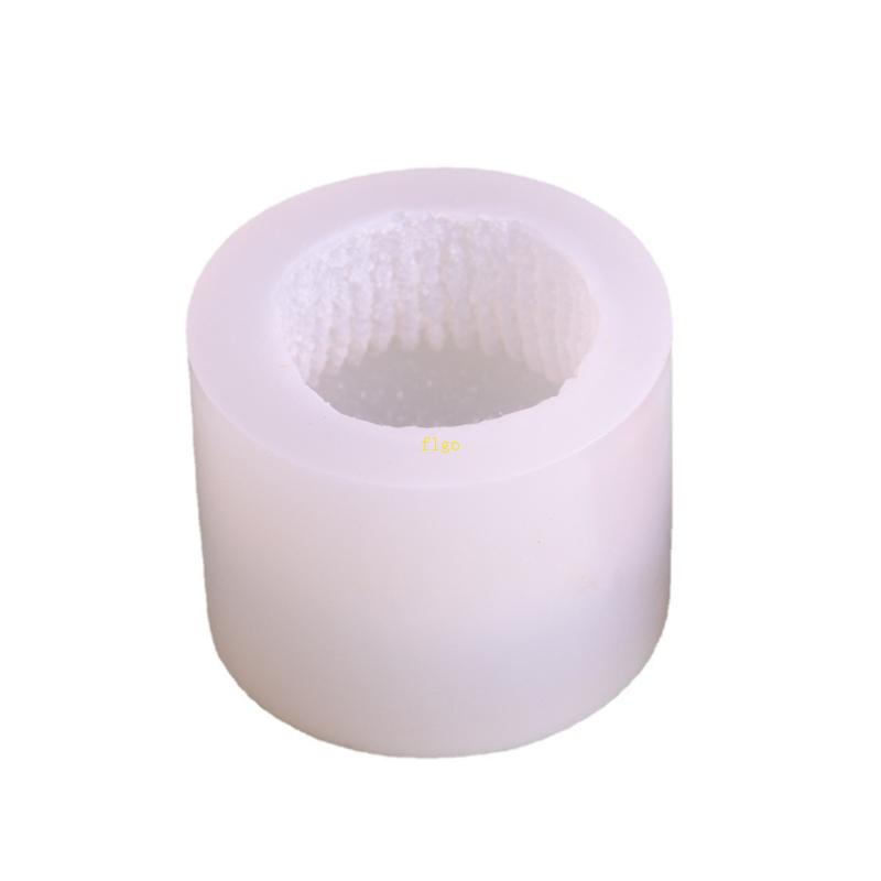 Khuôn Silicone Làm Nến / Xà Phòng Thủ Công 3 Chiều Để Bàn