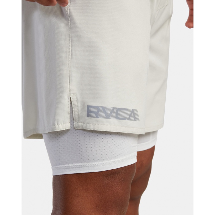 Quần Short Thể Thao Giả Hai Lớp Thoáng Khí Khô Nhanh Thời Trang Mùa Hè Cho Nam Và Nữ