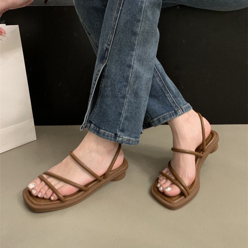 Atikota Dép Sandal Đế Dày Chống Trượt Trọng Lượng Nhẹ Thời Trang Mùa Hè Dành Cho Nữ