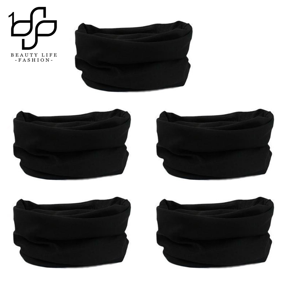 Bộ 5 Cái Khăn Choàng / Băng Đô / Mặt Chống Tia UV / Bụi Bẩn Phong Cách Thể Thao Thời Trang