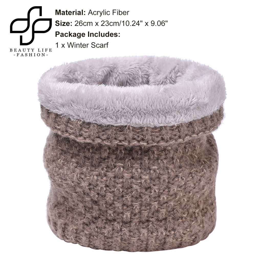 Khăn Choàng Cổ Giữ Ấm Mùa Đông Bằng Sợi Acrylic Co Giãn Hiệu Quả