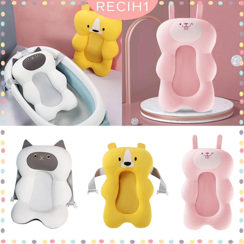 Đệm Lưới Lót Bồn Tắm Thoáng Khí Thoải Mái Chống Rò Rỉ Dễ Thương Cho Bé