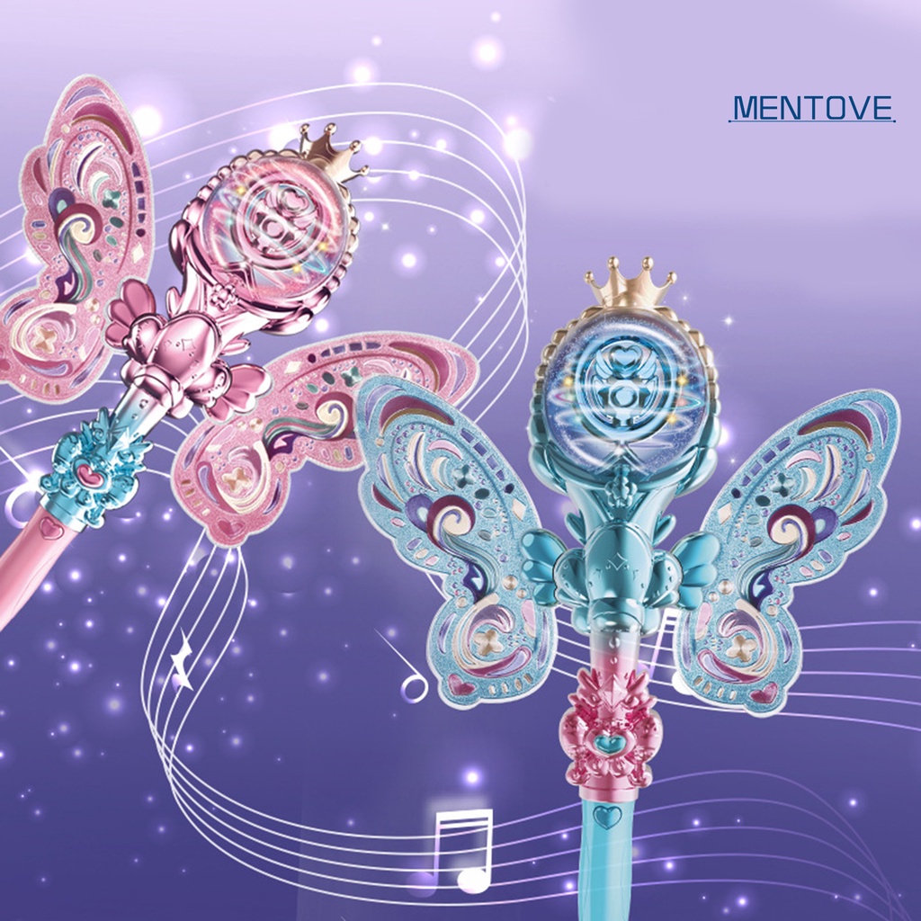 Cây Đũa Phép Bằng Nhựa Có Công Tắc Dành Cho Bé Gái