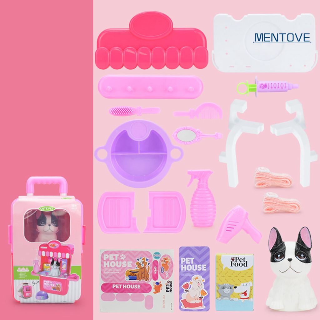 Bộ 21 Món Đồ Chơi Gồm Ba Lô + Túi Lăn Đựng Thú Cưng 3 Trong 1 Tiện Dụng