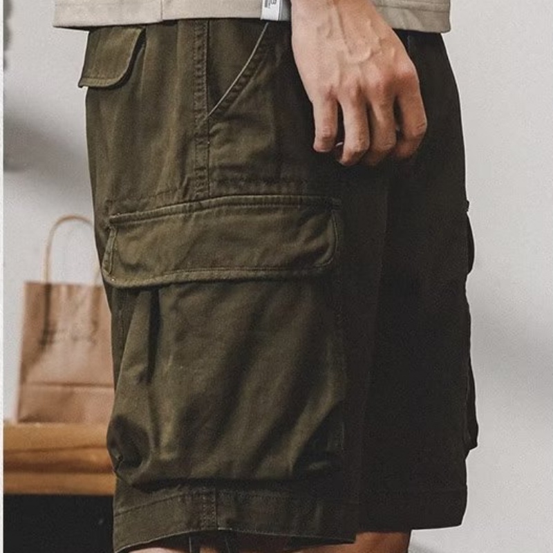 Quần Short Dáng Rộng Thời Trang Mùa Hè 2023 Phong Cách Mỹ Hàng Mới Dành Cho Nam