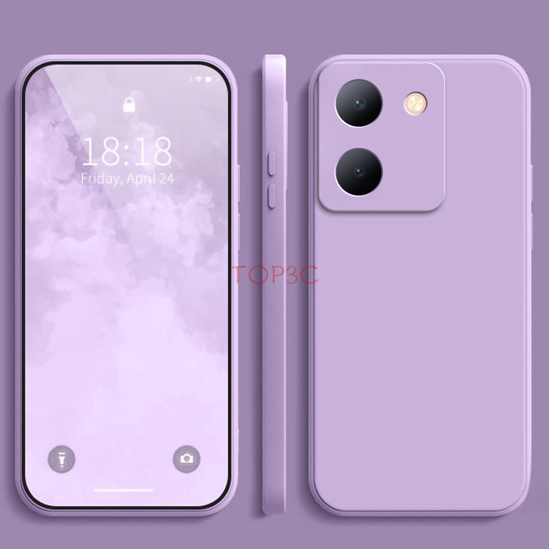 Ốp lưng Vivo Y36 Ốp Điện Thoại Màu Trơn Cho Vivo Y36 / Y35 / Y02 / Y16 / Y22 / Y22S / Y15S / Y15A / Y01 / Y20 / Y12S / Y20S YT