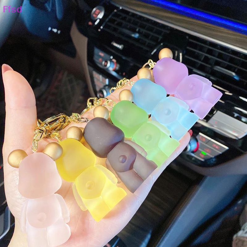 {Ffsd} Móc Khóa Resin Mặt Hình Thỏ / Gấu Hoạt Hình Thời Trang Cho Nữ / Chìa Khóa / Điện Thoại Di Động / Quà Tặng Bán Chạy