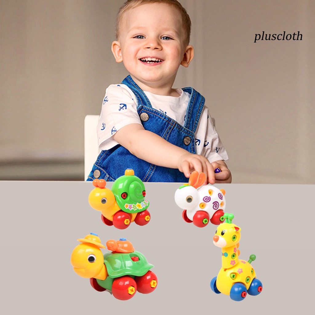 Đồ Chơi Ốc Vít Vặn Hình Động Vật Sáng Tạo Giúp Rèn Luyện Khả Năng Tập Trung Cho Bé