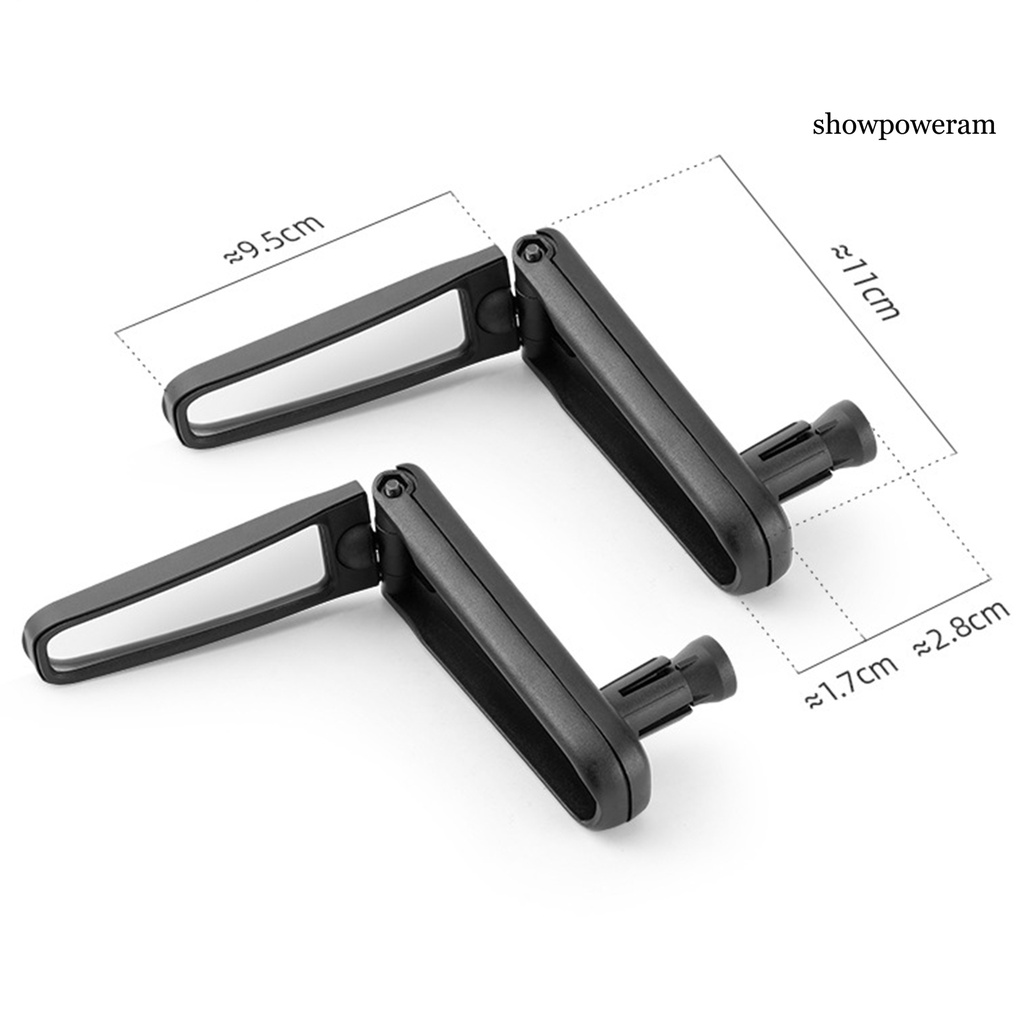 Gương Chiếu Hậu Bằng Acrylic Chống Thấm Nước Tùy Chỉnh Góc Độ Tiện Dụng Cho Xe Đạp