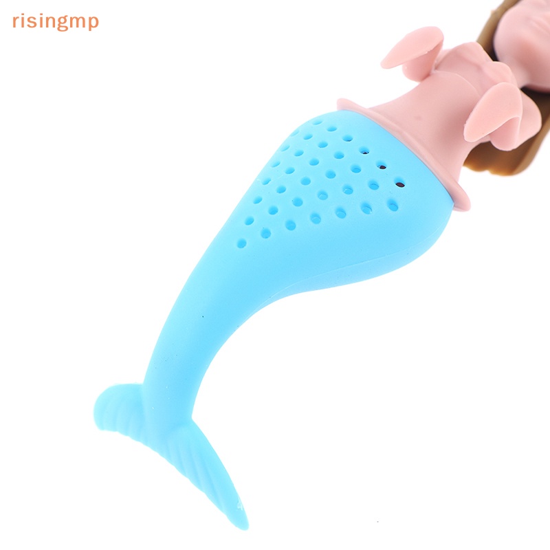 Dụng Cụ Lọc Trà Bằng Silicone Hình Nàng Tiên Cá Có Thể Tái Sử Dụng