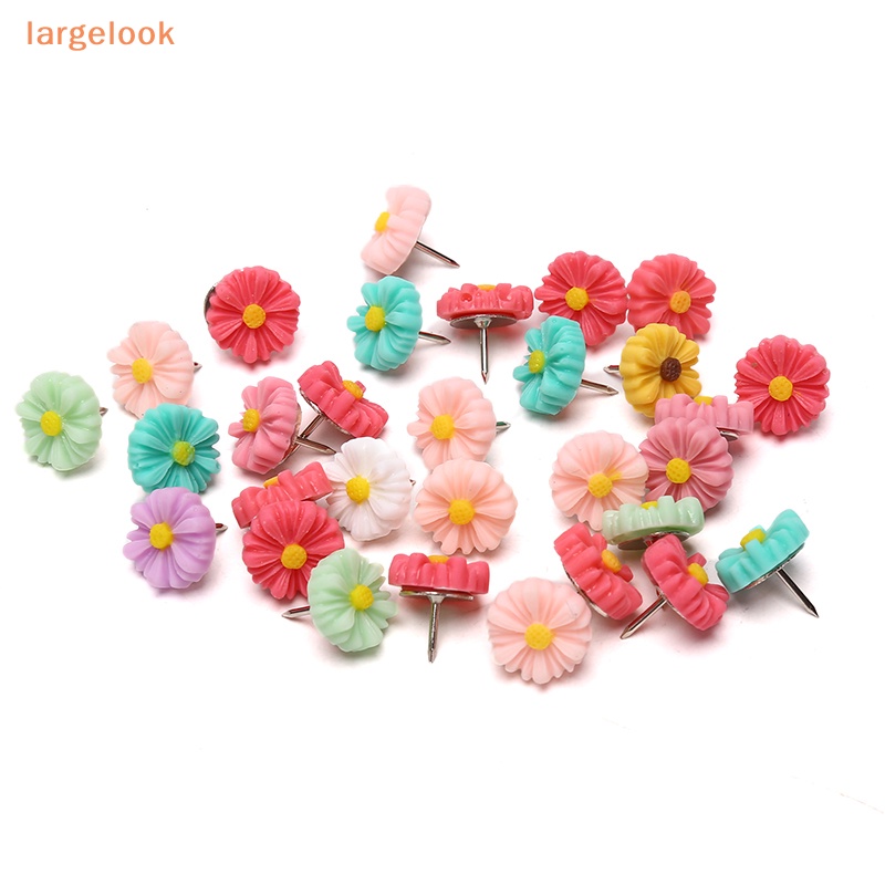 Set 30 Ghim Bấm Hình Hoa Hồng Dễ Thương Trang Trí Văn Phòng