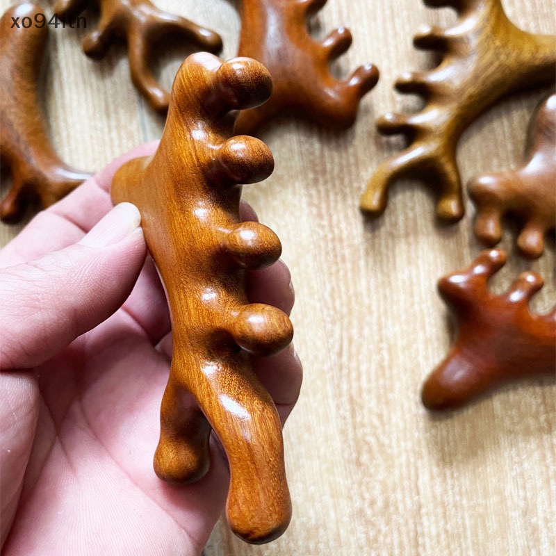 Lược Gỗ Mát Xa Da Đầu Răng Thưa Tiện Dụng