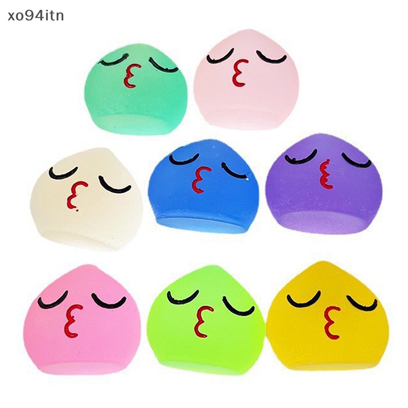 Bộ 5 Tượng Giọt Nước Nhỏ Bằng Nhựa Phát Quang Dễ Thương Trang Trí Bảng Điều Khiển Xe Hơi / Nhà Cửa