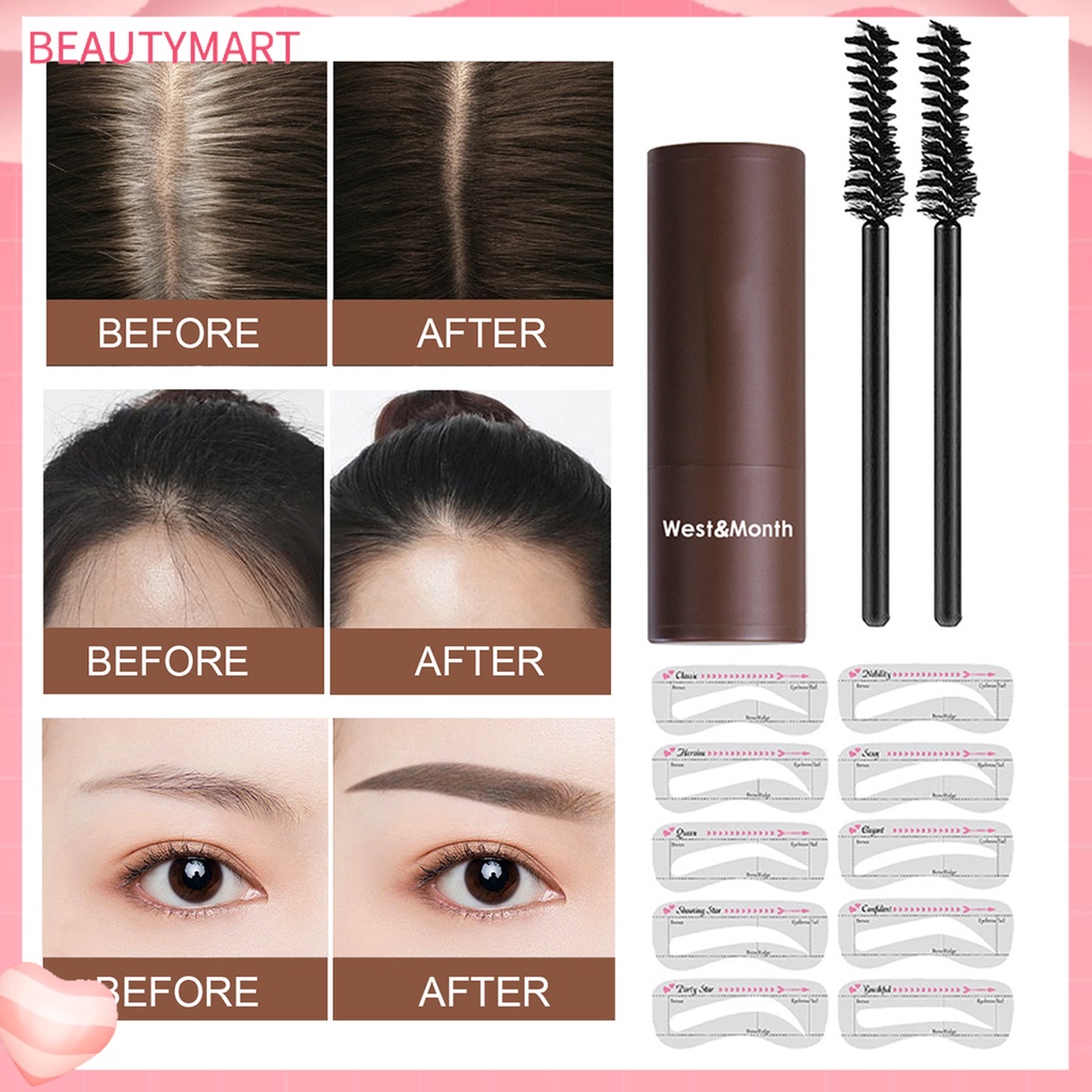 1 Bộ Khuôn In Lông Mày Lâu Trôi Dễ Sử Dụng