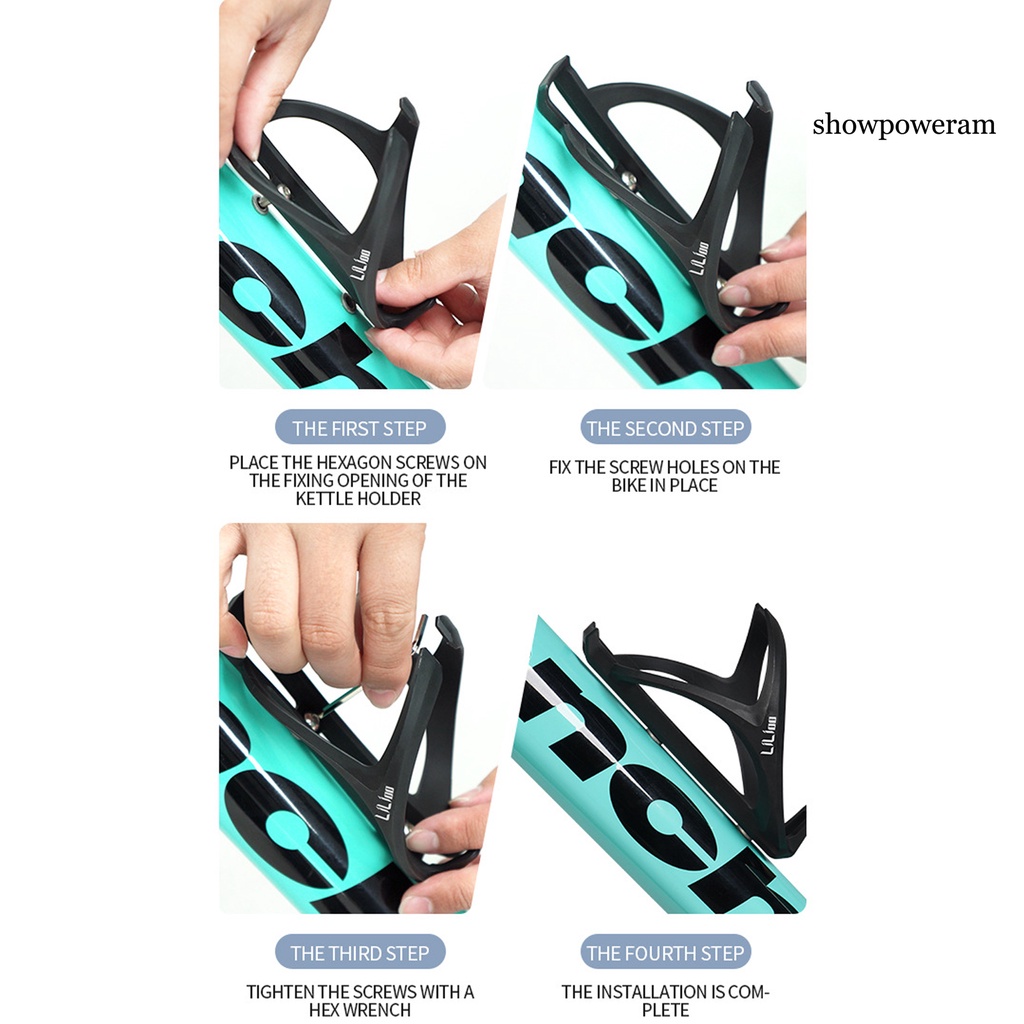 Giá Đỡ Bình Nước Bằng Nylon Có Thể Tái Sử Dụng Tiện Lợi Dành Cho Xe Đạp