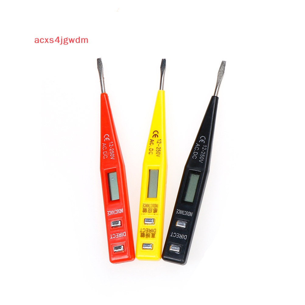 Không tiếp xúc LCD điện AC/DC điện áp cảnh báo Detector Tester cảm biến thử nghiệm bút mới