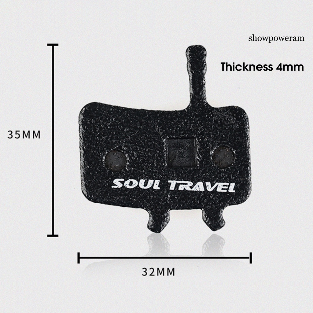 Bộ 2 Má Phanh Chống Trầy Xước Không Ồn Thay Thế Cho Xe Đạp Leo Núi J3 J5 J7