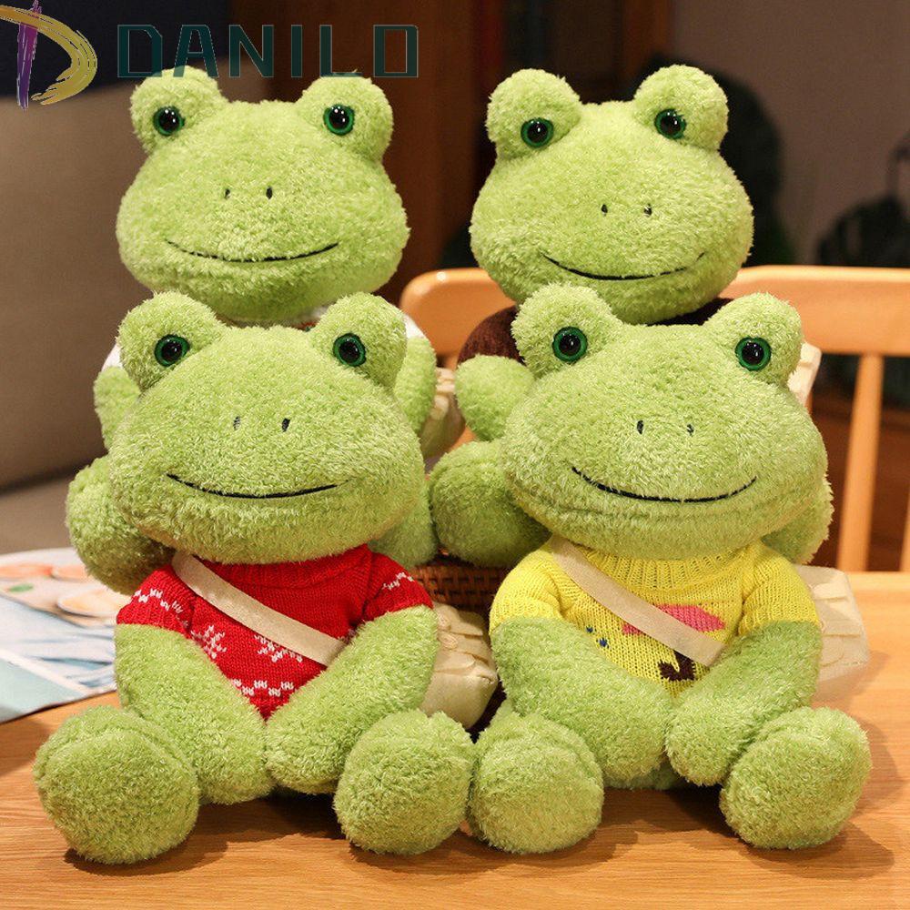 Ếch Nhồi Bông Mềm Mại Treo Túi Xách / Đeo Chéo Trang Trí Nhà Cửa