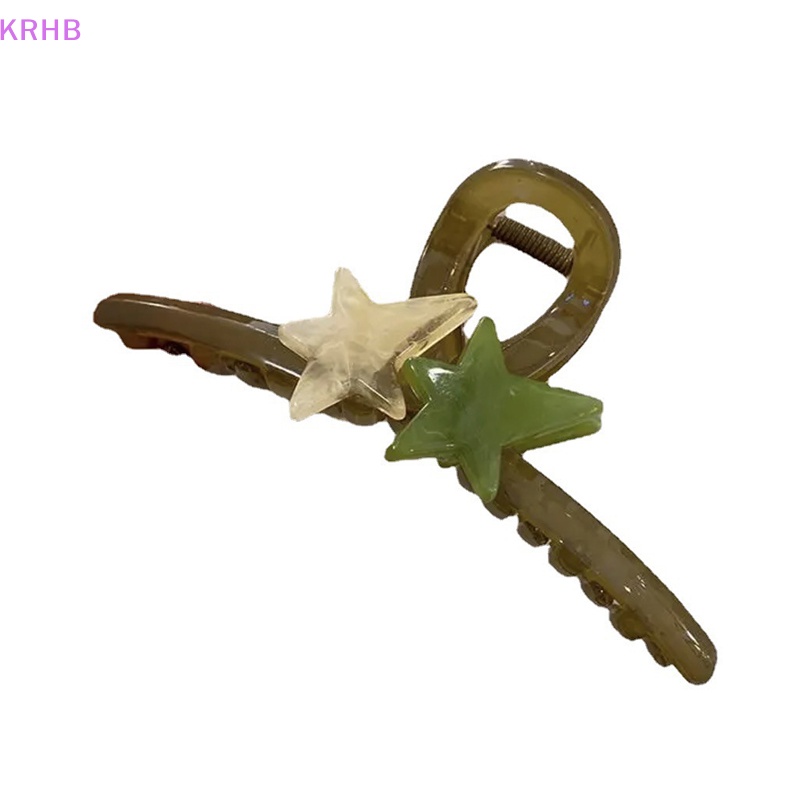 Kẹp Tóc Càng Cua Hình Trái Tim Ngọt Ngào Kích Thước Lớn Phong Cách Hàn Quốc Cho Nữ Mới