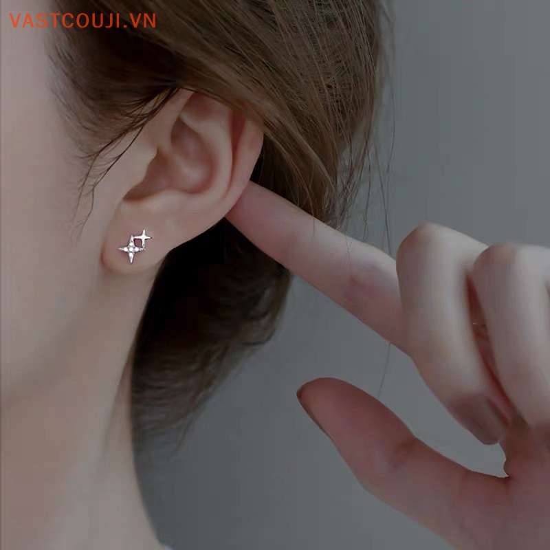 Bông Tai Ngôi Sao Năm Cánh Lãng Mạn Thời Trang Cho Nữ