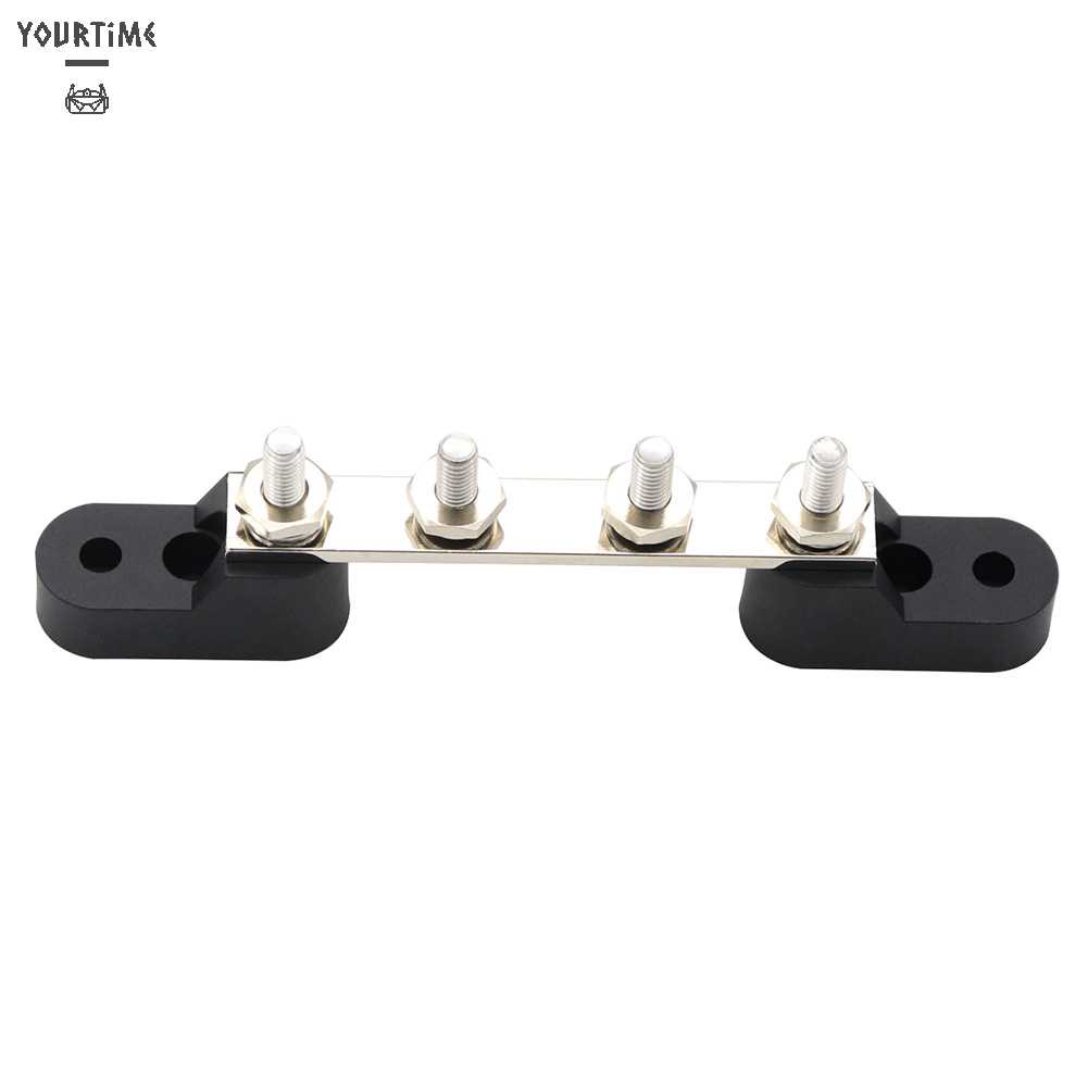 Đầu Nối Dây Điện Kèm Vỏ Bọc 4 Chiều 100A 48V M6 Chuyên Dụng Cho Tàu Thuyền